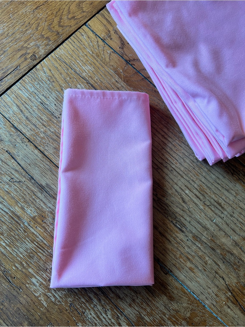 Pink Cloth Napkins - Picture 2 of 3